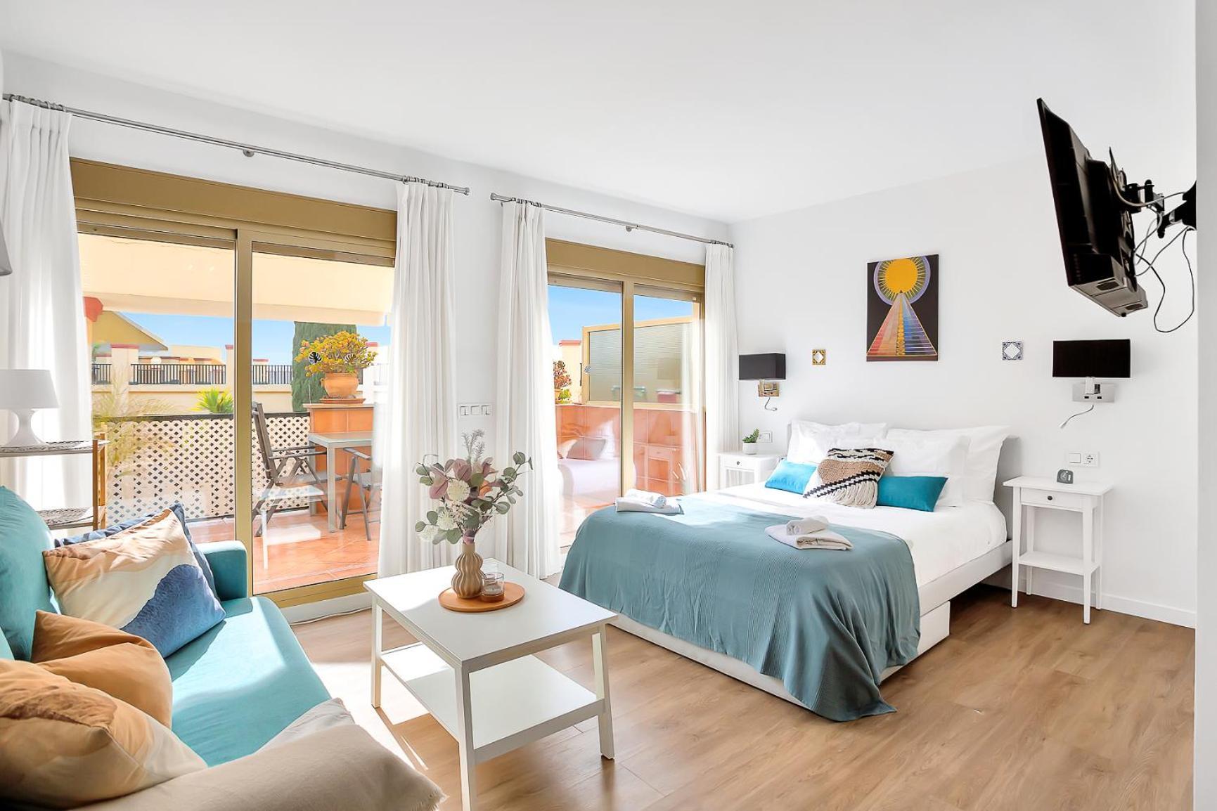 Modern Beach Apartment Romana Playa 723 In Marbella, Elviria Esterno foto